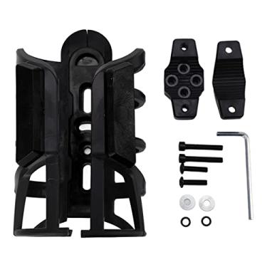 Imagem de Suporte de lata de bebida ABS para motocicleta – Suporte de copo resistente, estável e durável para bicicletas, bicicletas elétricas e motocicletas (preto)