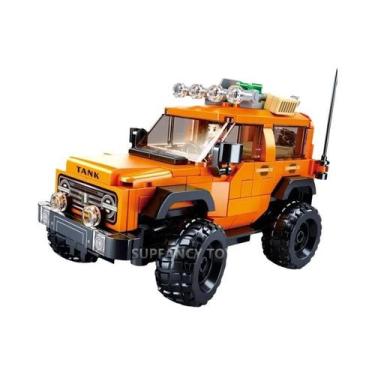 Imagem de Modelo De Tanque Urbano Tijolos 302 Peças Blocos De Construção De Veíc