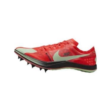 Imagem de Nike ZoomX Dragonfly XC Cross-Country Spikes masculino, branco/laranja/preto, Crimson brilhante/preto/prata metálico/verde vapor, 15
