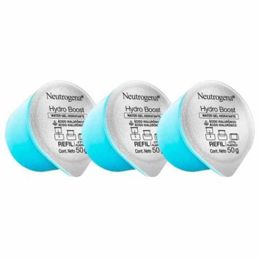 Imagem de Kit Neutrogena - 3 Unidades de Refil Hydro Boost Water Gel Hidratação 