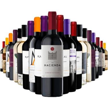 Imagem de Kit Adega Cheia 20 Vinhos