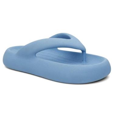 Imagem de Chinelo De Dedo Nuvem Feminino Macio Plataforma Sandalia Slip On Confo