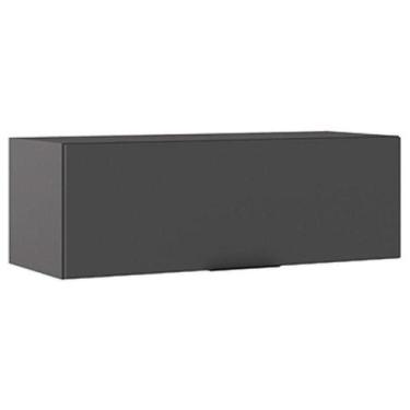 Imagem de Armário Aéreo Geladeira Etna Grafite  Poliman - POLIMAN MÓVEIS, Grafit