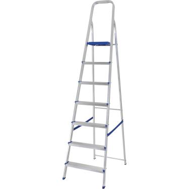Imagem de Escada 7 Degraus Alumínio Mor Prata