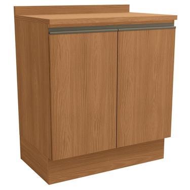 Imagem de Balcao Com Tampo 2 Portas 80Cm Maxxi G744 Canela Kappesberg