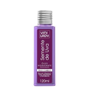 Imagem de Óleo Hidratante Pele e Cabelo Semente de Uva 120ml Vini Lady-Unissex