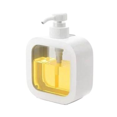 Imagem de Dispensador de Sabonete Líquido, Detergente, Shampoo e Cremes – Recarregável – 300ml, 500ml ou Kit 2 Peças (500 ML)
