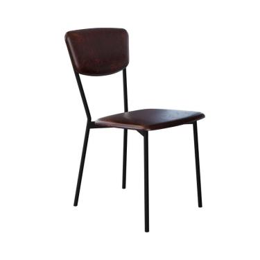 Imagem de Cadeira Vintage Retrô Fixa C-4 Pés 425 X505 X 830 Mm C-1 Un. Cn.café Courino Café