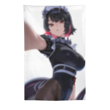 Imagem de LIEGBMEU Sexy Bikini Hot Anime Girl Tapeçaria 152.4 cm x 228.6 cm Interior Exterior Wall Quilt Art Decoração de Tapeçaria Caprichosa, AE18