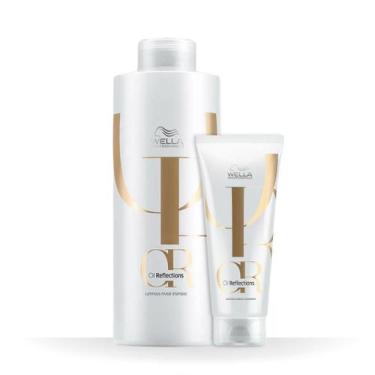 Imagem de Wella Oil Reflections Sh 1000ml + Cond 200ml - Wella profissional