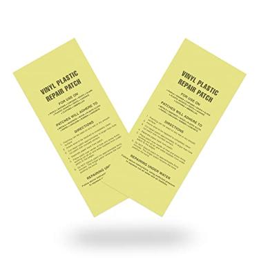 Imagem de eQualle Kit de adesivo de vinil para piscina para reparo de piscina, cama de ar, brinquedos infláveis pacote com 2