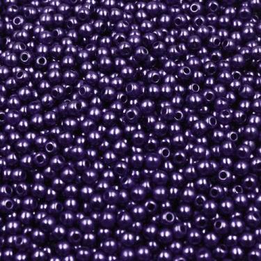 Imagem de PÉROLA DE ABS LISA Nº 03 20G PEROLA 3MM - LADEIRA BIJUTERIAS, Azul mar