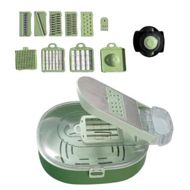 Imagem de Ioensy Picador de vegetais, picador de alimentos, utensílio de cozinha resistente, processador multifuncional para gengibre, frutas, batatas, salada, tomate