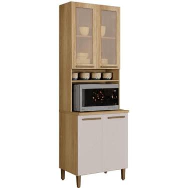 Imagem de Paneleiro Premium 4 Portas Cinamomo Off White Arte Móveis