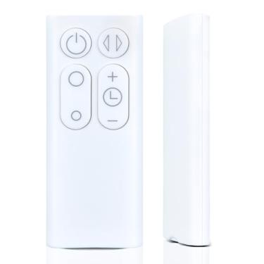 Imagem de ZWP Controle remoto de substituição adequado para ventilador Dyson AM06 AM07 AM08, peça nº 965824-01 965824-02 (branco)