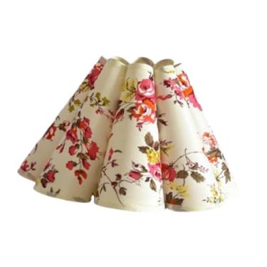 Imagem de IEUDNS Substituição de abajur de pétala, arandelas de parede, capa de tecido para abajur, luminária pendente, para teto, mesa de hotel, de chão, com Flor