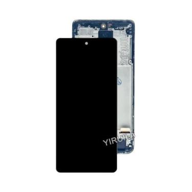 Imagem de Tela AMOLED LCD De 6,5 Polegadas Com Touch Screen E Aro Para Samsung A