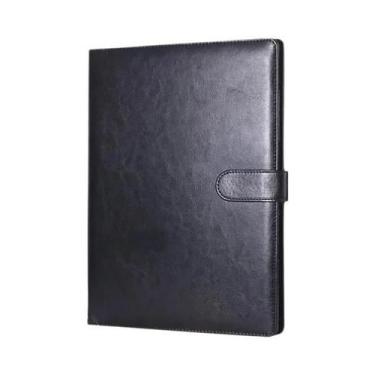 Imagem de Pasta Executiva Multifuncional Em Couro Premium A5 Para Contratos E Ma