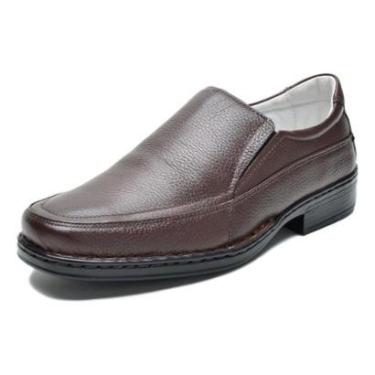 Imagem de Sapato Social Mocassim Masculino Liso Elástico Conforto-Masculino