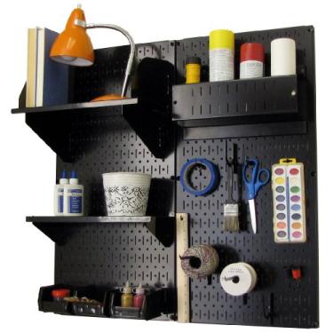 Imagem de Wall Control Kit organizador de pegboard Hobby Craft, preto
