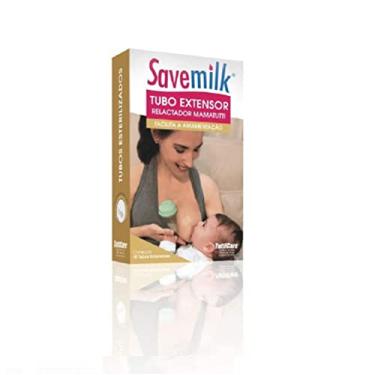 Imagem de SaveMilk Tubo Extensor Tam4 (Sonda Refil Mamatutti Relactador) Com 10 Unidades Marca Original Incolor