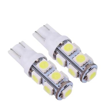 Imagem de LED T10 Canbus, Lâmpada Pingo 9 Pontas, 5W 24V 6000k, Branco