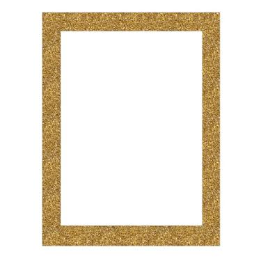 Imagem de Royal Brites Quadro de pôster branco com moldura de glitter dourado ultra Brite, 22 x 28 polegadas (pacote com 25 folhas), 24448