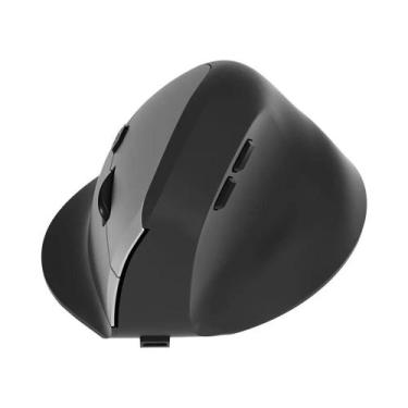 Imagem de Mouse Vertical Sem Fio Bluetooth 5.1 2400 DPI Silencioso Recarregável 