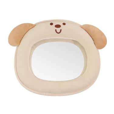 Imagem de Fenteer Espelho retrovisor para bebê, Clear View, portátil, acessórios automotivos essenciais, espelho retrovisor inquebrável para banco traseiro de carro, Cachorro