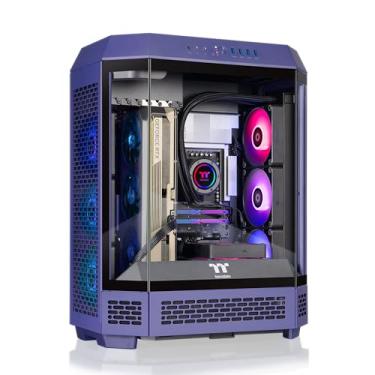 Imagem de Thermaltake LCGS Reactor 9880F Desktop para jogos (AMD Ryzen 7 9800X3D, memória ToughRam 32GB DDR5 6000MT/s RGB, NVIDIA GeForce RTX 5080, 2TB NVMe M.2, WiFi, Windows 11) T6FD-X870-580-LCS