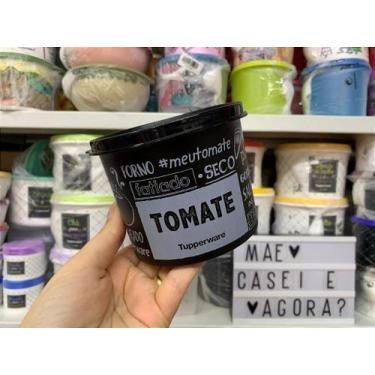 Imagem de Tupperware Redondinha Tomate 500 ml com Tampa Preta