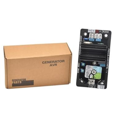 Imagem de 1 peça AVR R250 Gerador Automático Regulador de Tensão Estabilizador Módulo de Controle Painel de Peças de Gerador Diesel (Original)