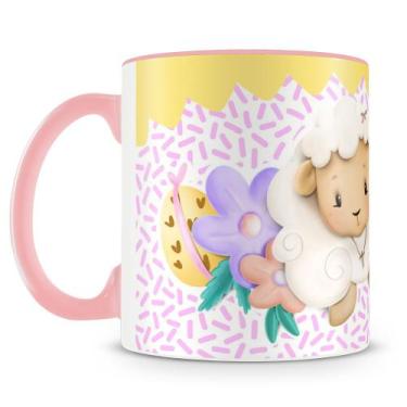 Imagem de Caneca Personalizada de Páscoa - Modelo 12 - Cerâmica 325ml - Amo Cane