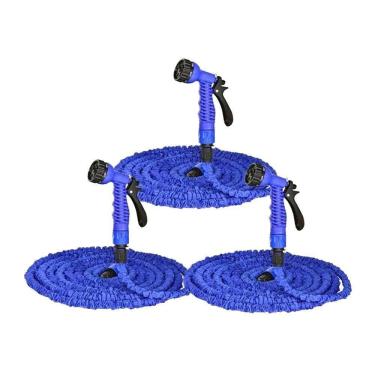 Imagem de Kit 3 Mangueiras Magica 15m- Esguicho E Conectores - Fixxar