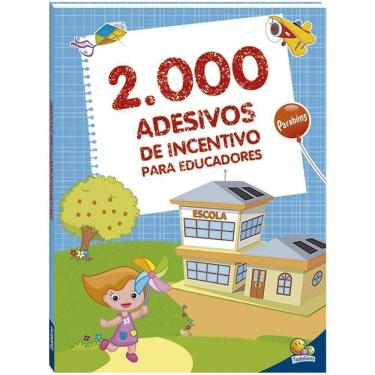 Imagem de Livro - 2000 Adesivos Incentivo P/ Educadores