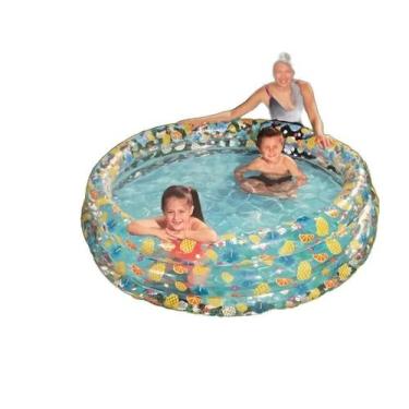 Imagem de Piscina Inflavel Transparente Bestway 697L Frutas