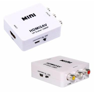 Imagem de Conversor De Hdmi Para Video Composto 3 Rca Av
