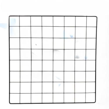 Imagem de Memory Board, Quadro de Memórias, Tela Aramada, Mural De Fotos + Pregadores e Fixador C/Adesivo(BRANCO,30X30)