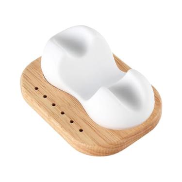 Imagem de oshhni Organizador de mesa para broca de unha, expositor compacto, suporte para caneta de polimento, ideal para manicures, uso doméstico e presente para