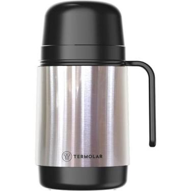 Imagem de Garrafa Térmica Inox Lúmina 500ml com Rolha Clean Termolar
