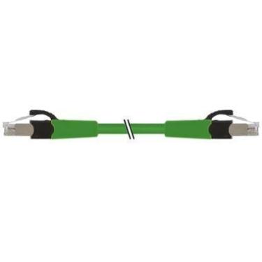 Imagem de Patch Cord RJ45 Cat6A 8P Blindado Verde 1 Metro - Murrelektronik - MUR