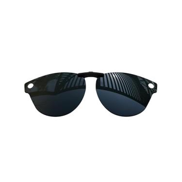 Imagem de MYCOURAG Lentes polarizadas com proteção UV para óculos de sol Ray-Ban Meta Skyler RW4010-52 - preto sólido polarizado