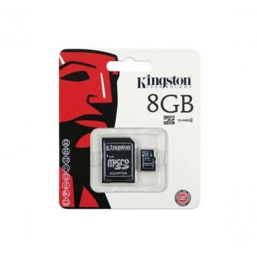 Imagem de Cartao Memoria Micro Sd Kingston 8gb Sdc4-8gb-2adp