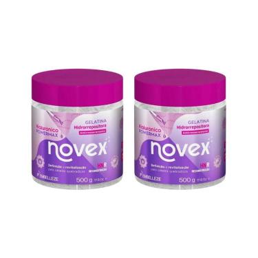 Imagem de Gelatina Capilar Novex 500G Hialuronico Hidrorrepositara-2Un
