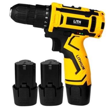 Imagem de Parafusadeira Furadeira a Bateria 12V 1.5Ah 3/8 Polegadas com Carrrega