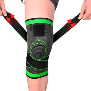 Imagem de Joelheira Ortopédica Ajustável Articulada De Compressão E Proteção Pat