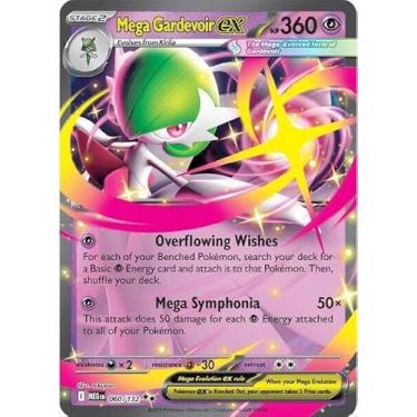 Imagem de Pokemon - Mega Gardevoir ex - 060/132 - ME01: Mega Evolution (MEG) - Double Rare - Single Card