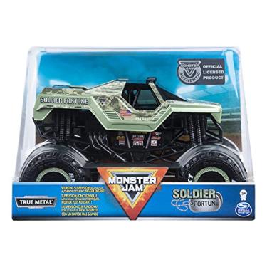 Imagem de Monster Jam, Official Soldier Fortune Monster Truck, Die-Cast Vehicle, 1:24 Scale