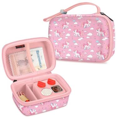 Imagem de FintIe Capa rígida compatível com Yoto Mini 2024 Edition Kids Audio Music Player, caixa de alto-falante infantil com suporte de cartão bônus para 3-12 meninos e meninas, presentes de aniversário/Natal