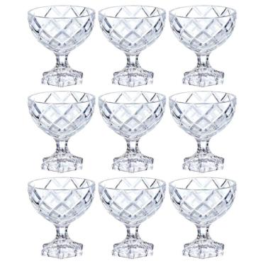 Imagem de Taças Sobremesa Em Vidro Pineapple 170Ml 9 Peças Hauskraft